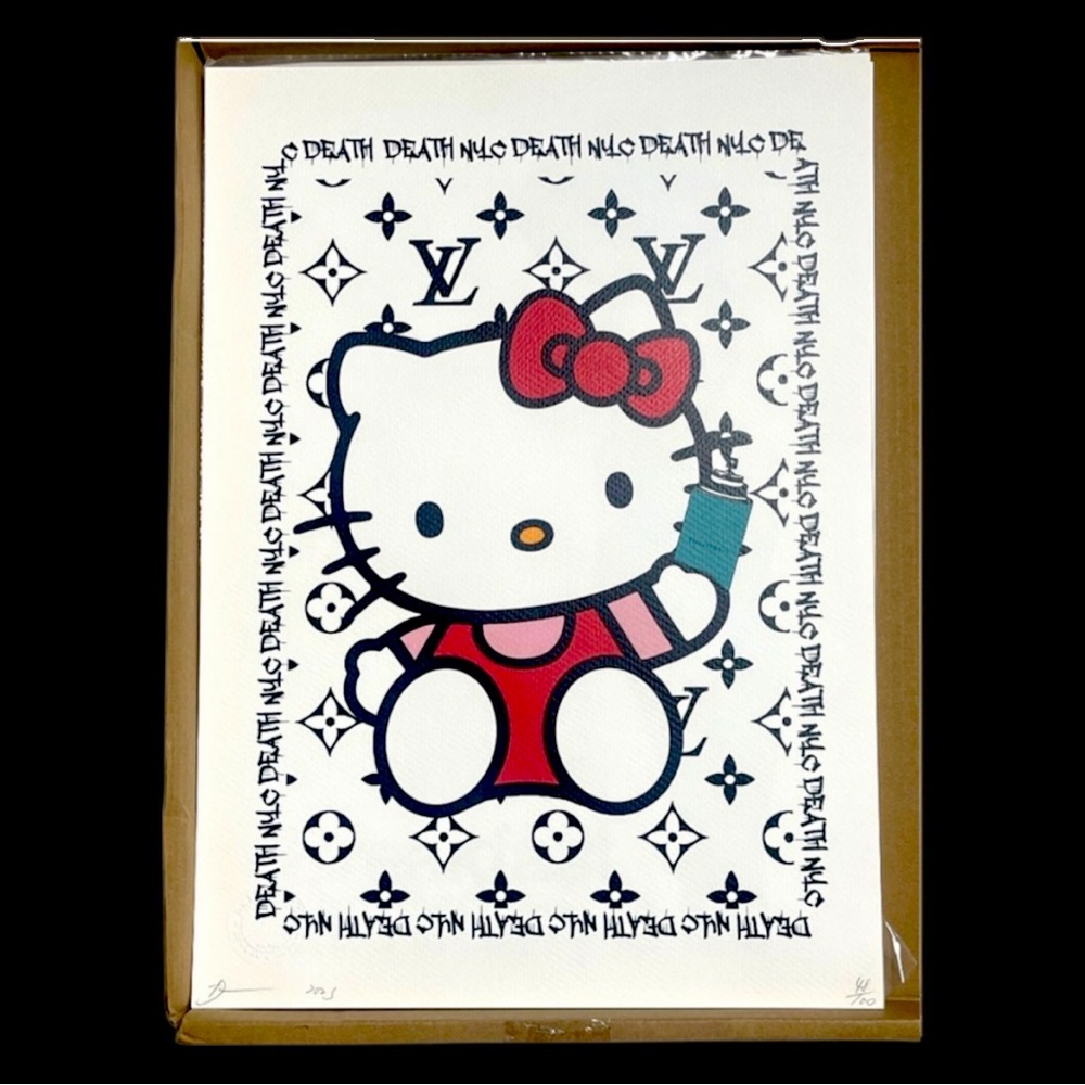 Death NYC 2023 “Hello Kitty, Tiffany & Co.” Ltd Ed 48/100, Signed w/ COA